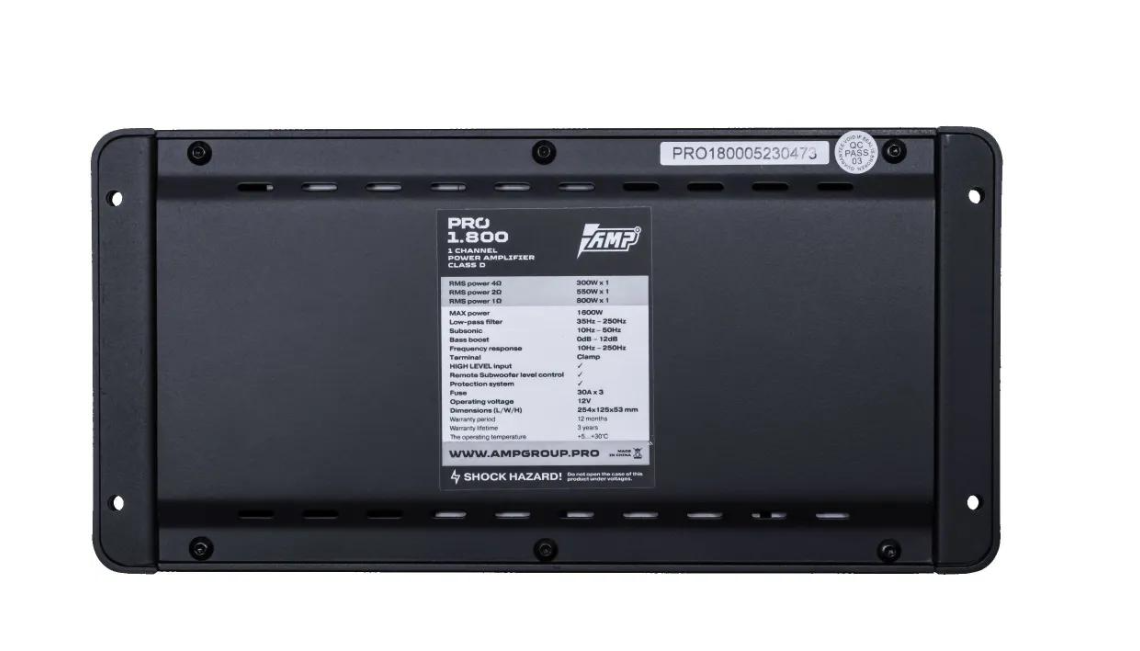 5481736 Усилитель AMP PRO 1.800 STDN-0147780 - Вид №6