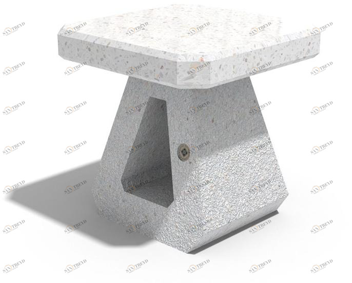 ENCHO ENCHEV - ETE Бетонный садовый стул  191 