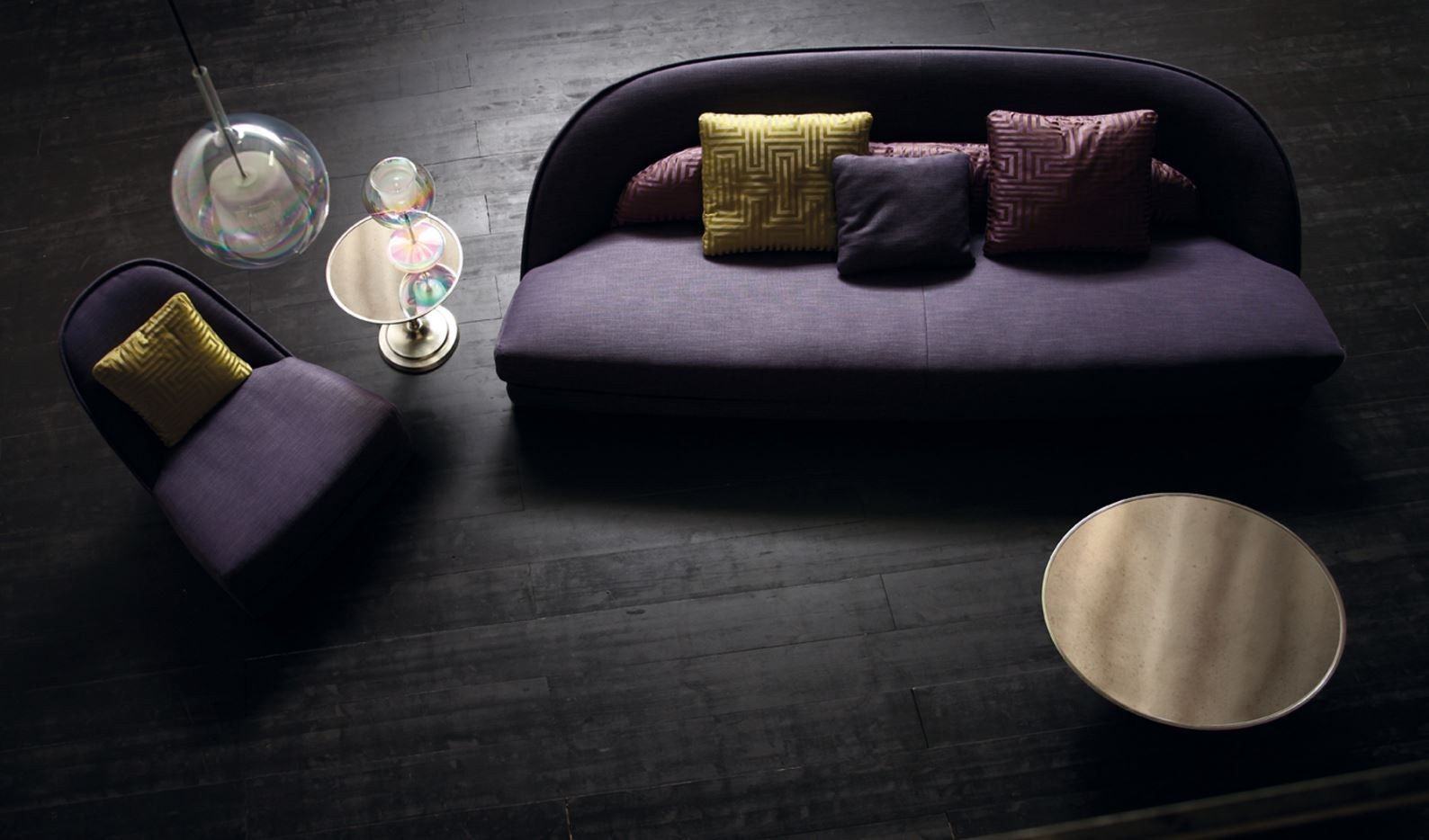 Круглый журнальный столик OPERA CONTEMPORARY GENEVIÈVE ARCH-00062180 - Вид №4