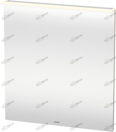 XL749409191 Зеркало с подсветкой X-Large #XL7494 800 x 36/105 мм Серо-коричневый декор Duravit