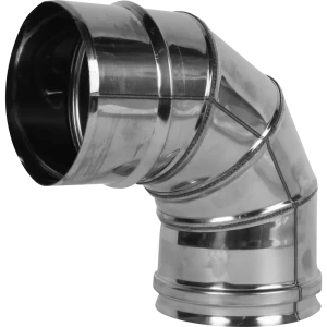 Колено Corax 4 секции угол 90 (430/0.5мм) D120 мм 81952698 STLM-2045758