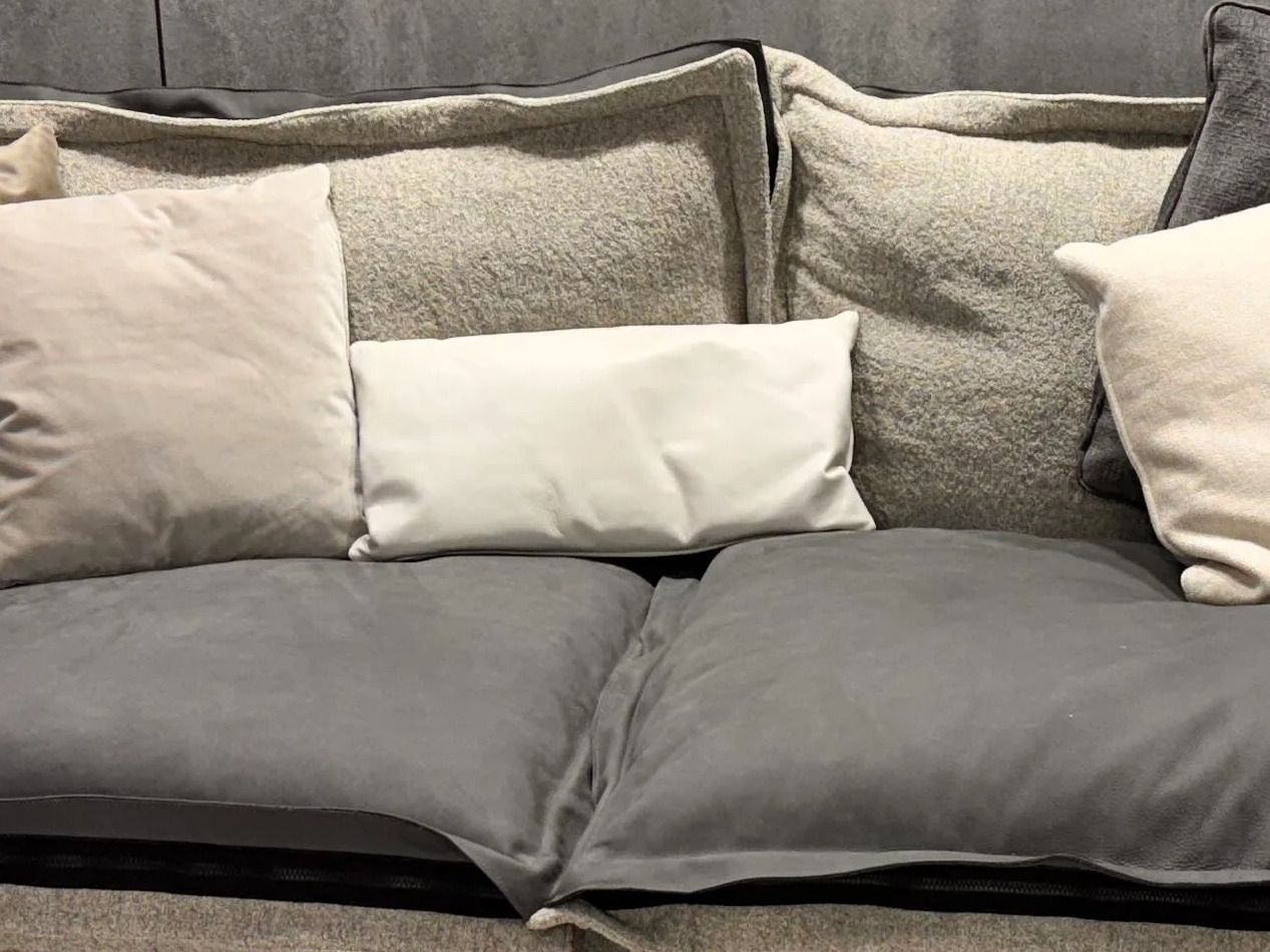 Прямоугольная кожаная подушка для дивана In Stock Arketipo ARCH-00122464