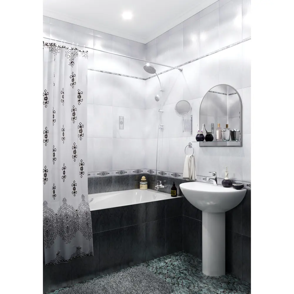 Керамогранит «Цезарь» 33х33 см 1.307 м2 цвет чёрный 13407977 STLM-2177127 PiezaROSA  - Вид №5