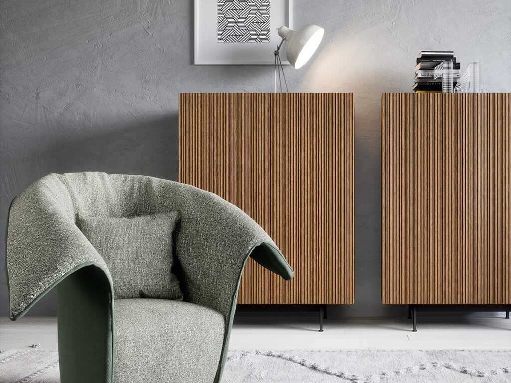 Деревянный шкаф с распашными дверями Novamobili BAY ARCH-00114115 - Вид №5