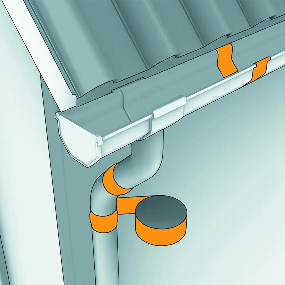 Лента герметизирующая Sika Multiseal, 10 м x 10 см, цвет серебро 10517863 STLM-2072068  - Вид №5