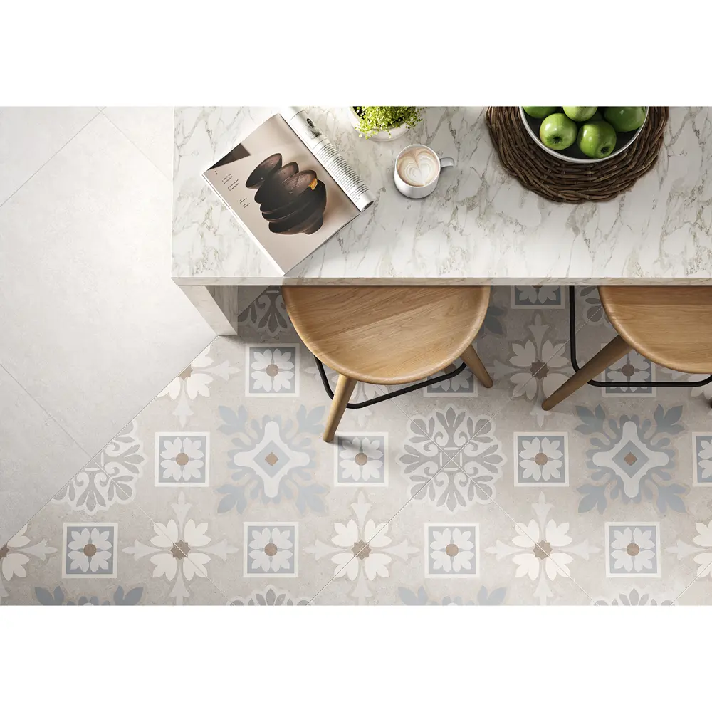 Глазурованный керамогранит Alma Ceramica Floral 46 60x60 см 1.8 м² матовый цвет разноцветный 89458922 STLM-2161168