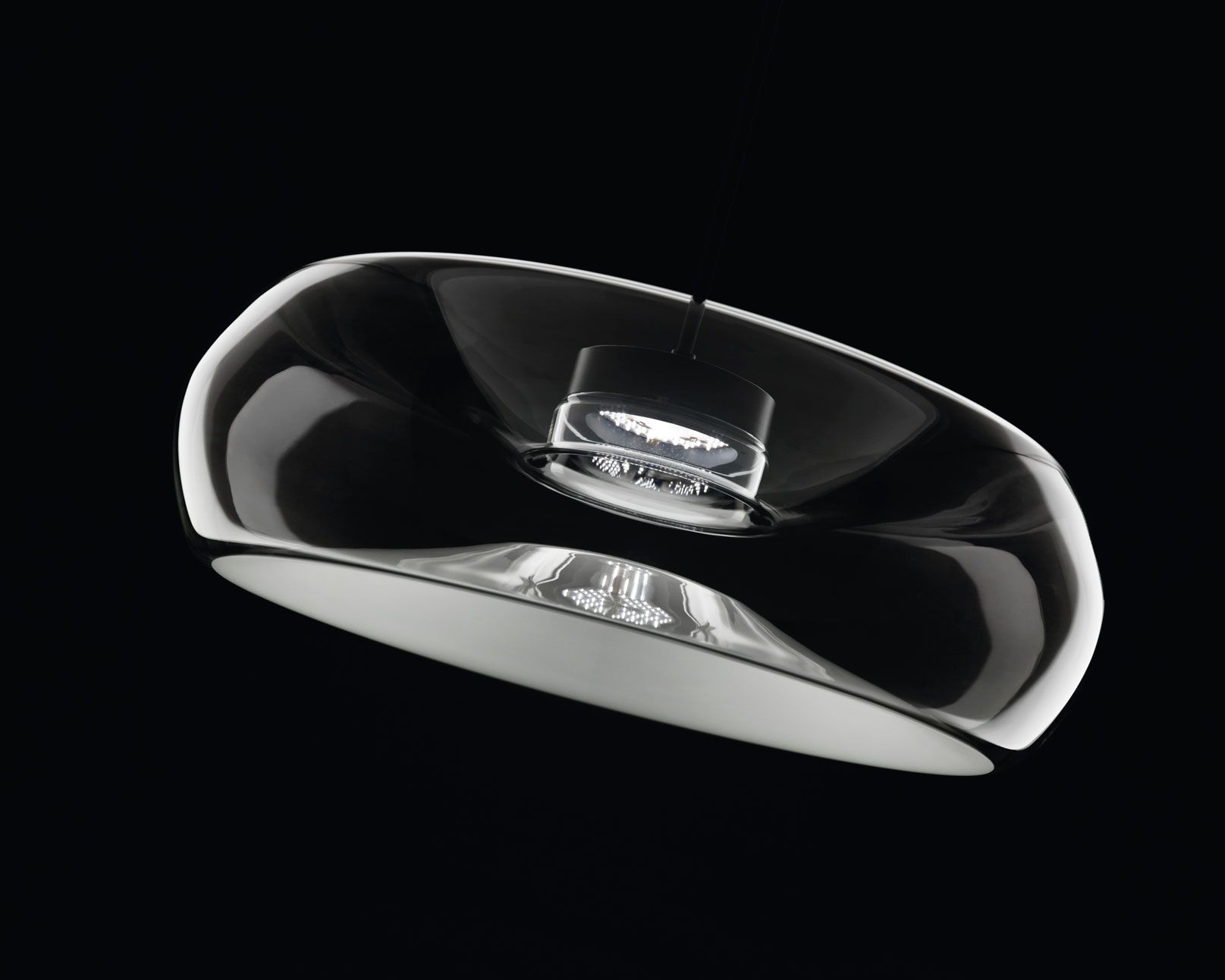 Стеклянный светодиодный подвесной светильник Cangini & Tucci Складная ARCH-00028757 - Вид №1