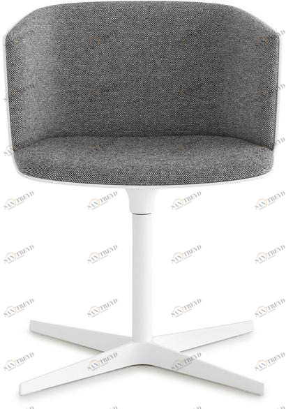 Lapalma Вращающийся стул, обитый тканью с 4 спицами Cut S190-191