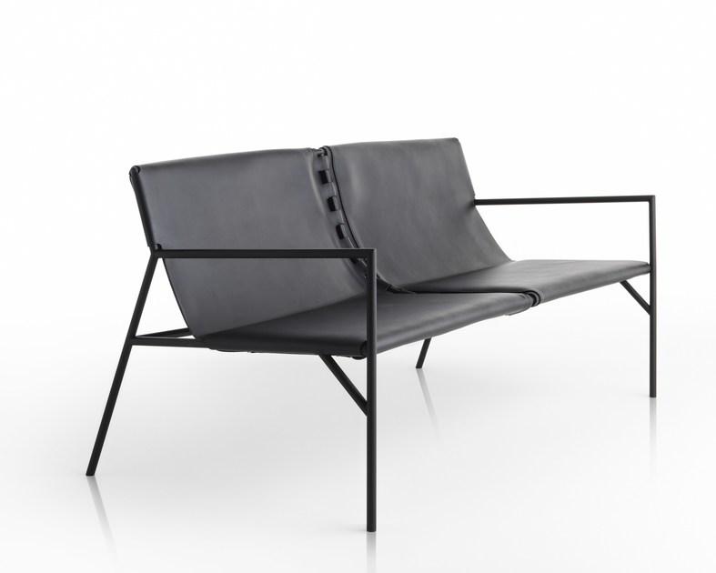 Casamania & Horm 2-х местный кожаный диван Tout le jour sun-id-1481918 - Вид №4