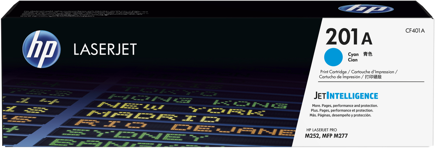 CF401A 201a cyan original laserjet toner cartridge HP Santreyd 
