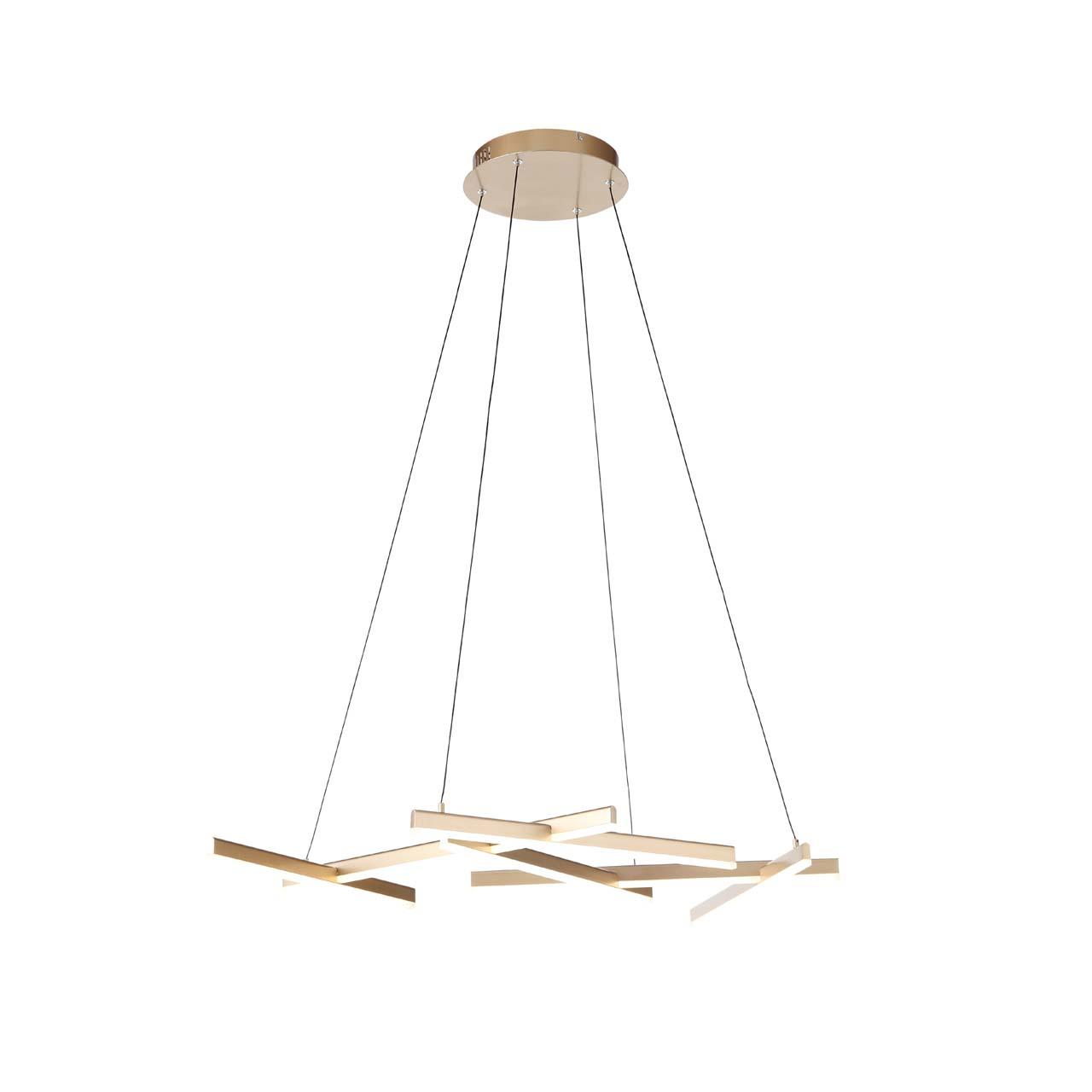 Подвесной светильник золотистый ST Luce Basoni SL394.213.06 ST LUCE ДИЗАЙНЕРСКИЕ, BASONI 00-3890095 Золото  - Вид №2