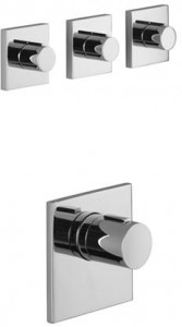 36503780-93_1_36607980-93_3 Xtool термостатный модуль с 3 вентилями - хром матовый Dornbracht Symetrics