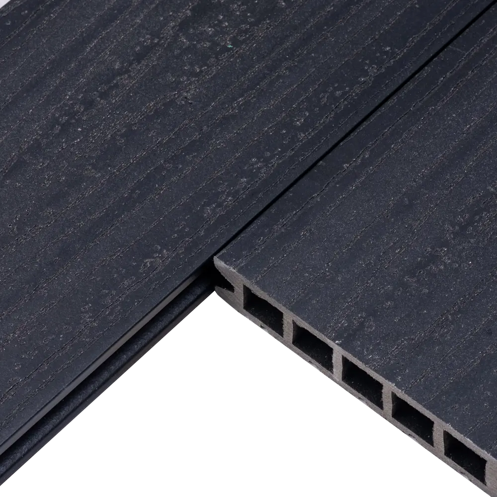 Террасная доска ДПК MultiDeck цвет Черный 3000x150x27 мм. Вельвет 0.45 м² 85473647 STLM-2005837 МУЛЬТИДЕК  - Вид №4