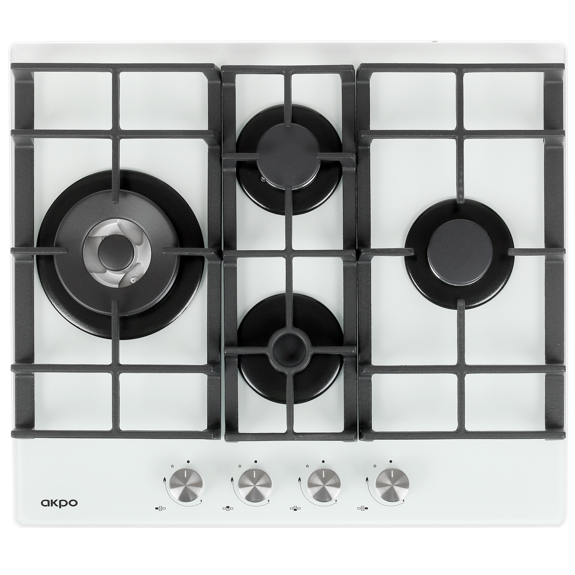 8125372 Газовая варочная поверхность Akpo PGA 604 VGC-T WH STDN-0036946