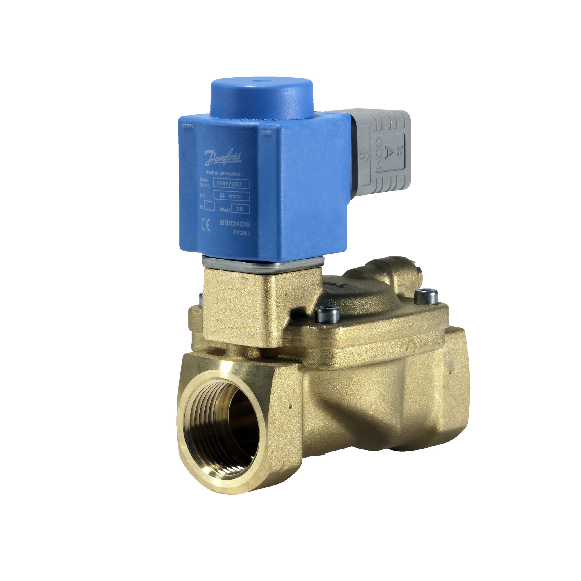 Danfoss EV220B — двухходовые электромагнитные клапаны для общей промышленности Клапан электромагнитный EV220B 032U7170  - Вид №37