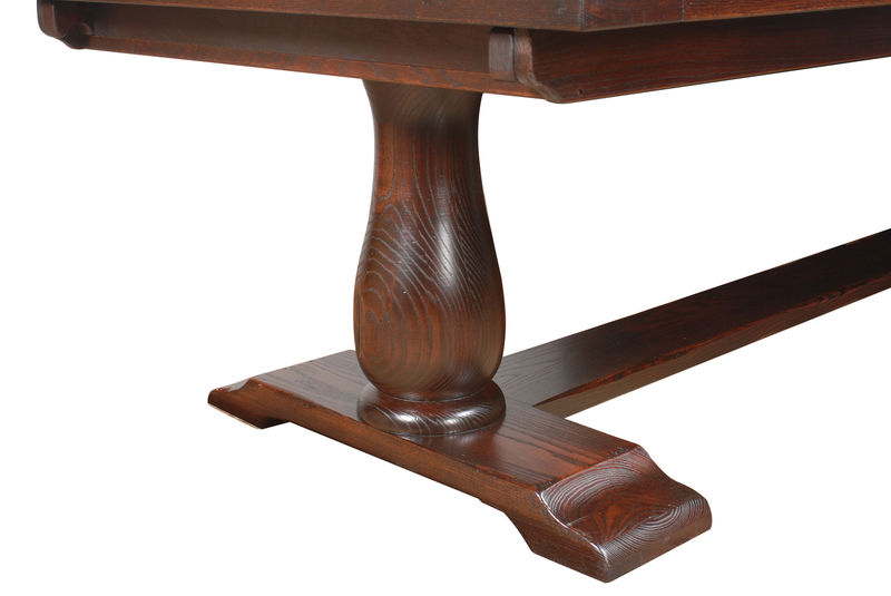 HT222 Монастырский обеденный стол ijlbrown  - Вид №3