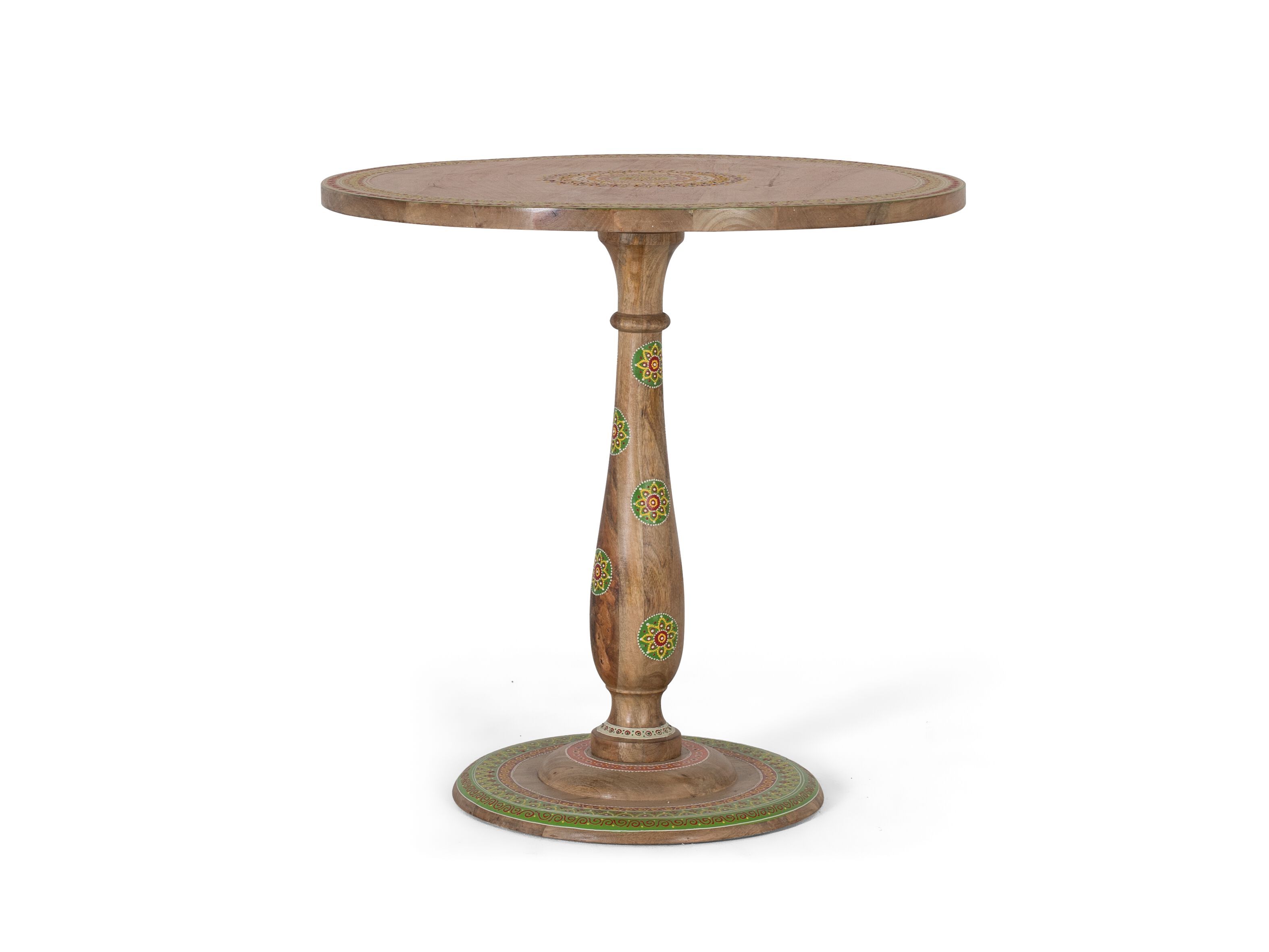 Круглый стол из манго Giner y Colomer 1581 ARCH-00037790