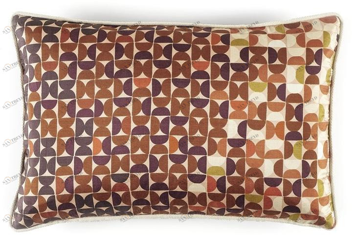 Élitis Прямоугольная подушка из шелка с рисунком sun-id-1395113