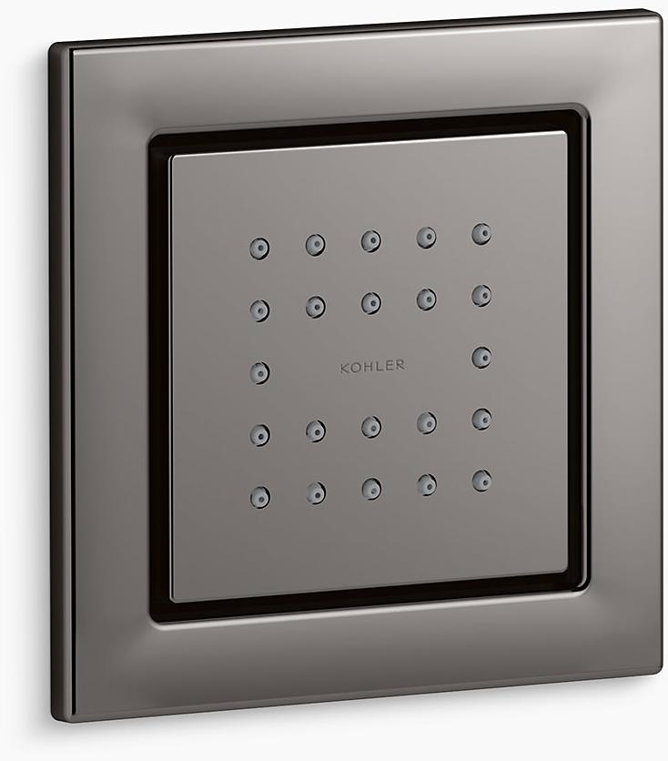 KOHLER WaterTile Square спрей для тела с 22 форсунками и стимулирующим спреем K-8003-TT 