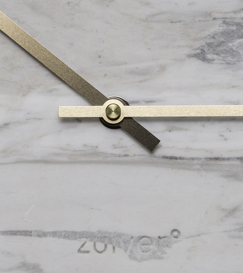 Часы Marble Time белые Zuiver 8500025 - Вид №7