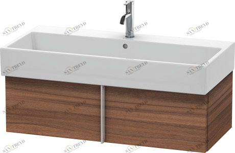 VA612807979 Тумбочка подвесная Vero Air #VA6128 984 x 431 мм Орех натуральный, декор Duravit