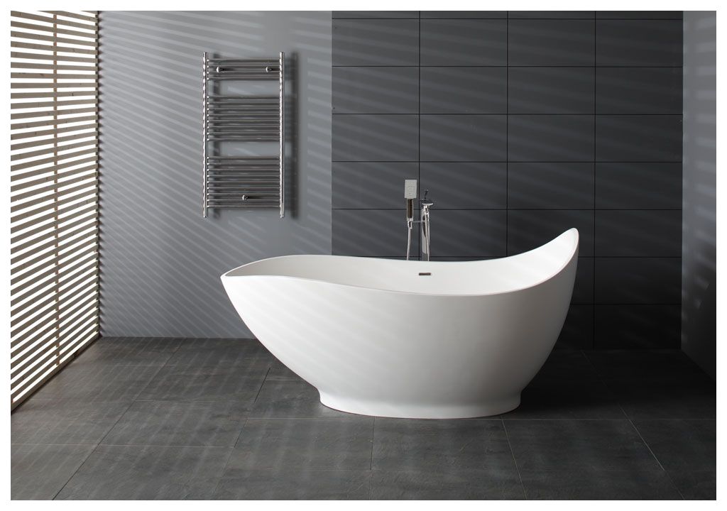 Ванна из искусственного камня Aquanet Grace V2 175x81, глянцевая - Вид №1