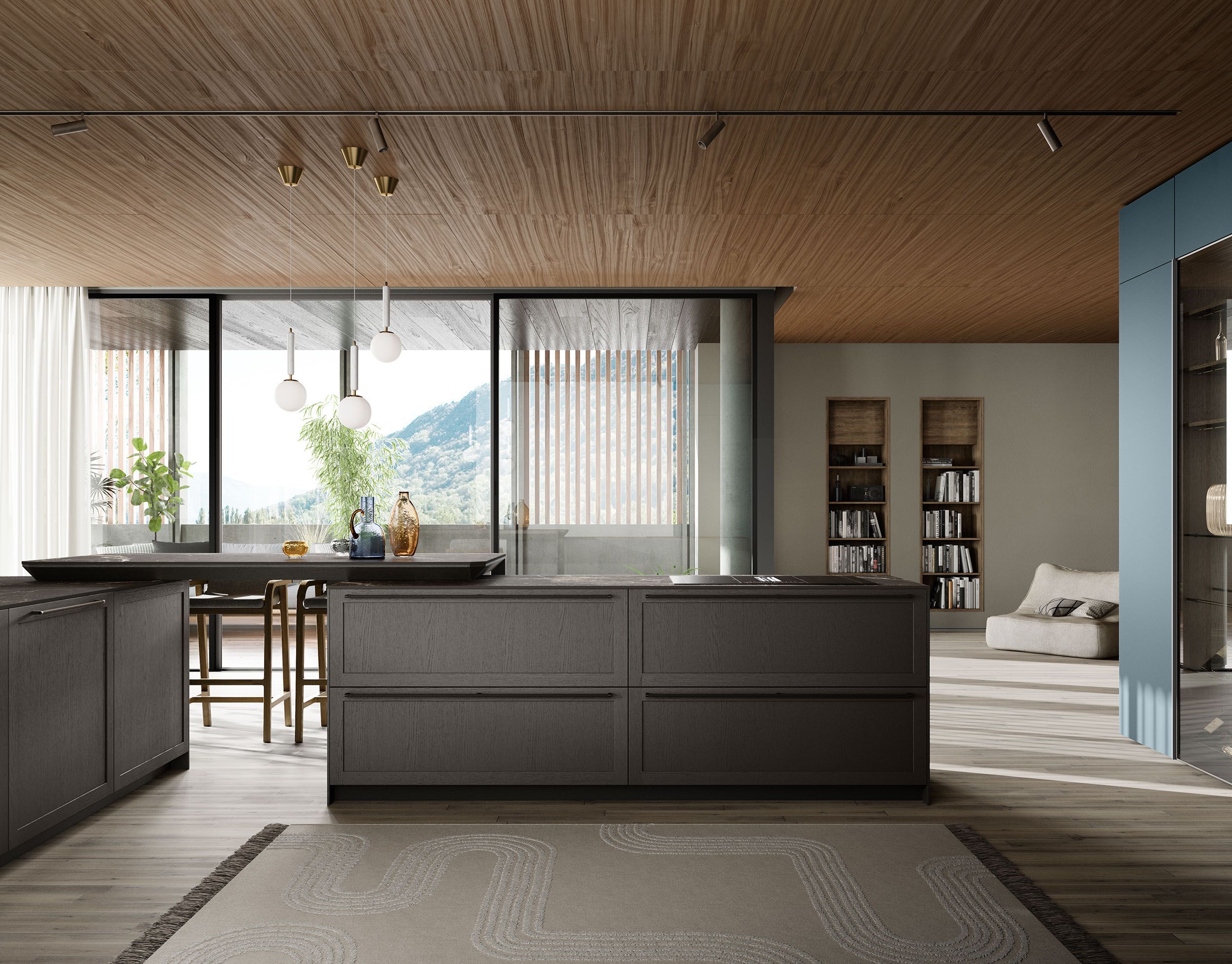 Кухня с островом Copatlife Life Projects ARCH-00051594 - Вид №10