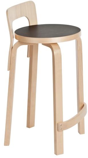 Artek Высокий табурет из березы L-leg sun-id-1365207 - Вид №4