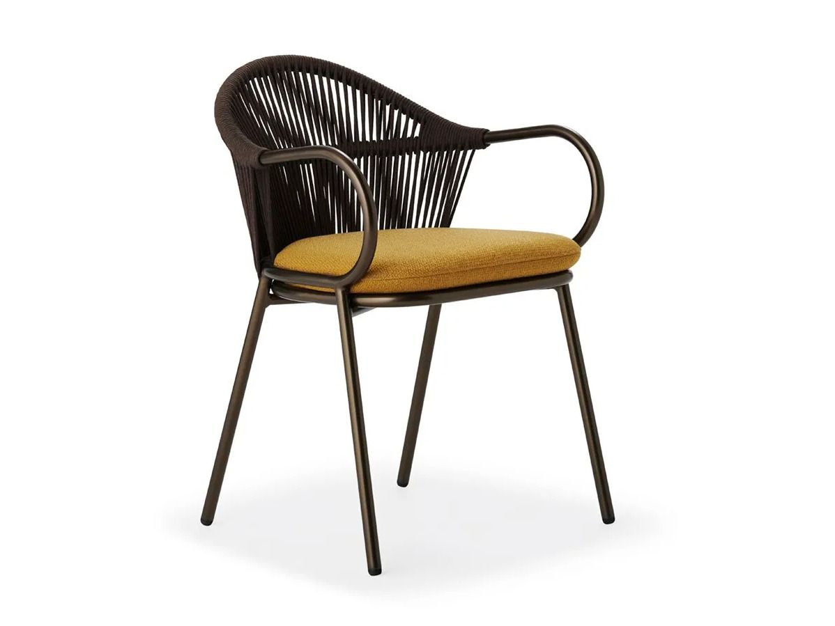 Алюминиевый стул с подлокотниками Roberti Queen ARCH-00087999