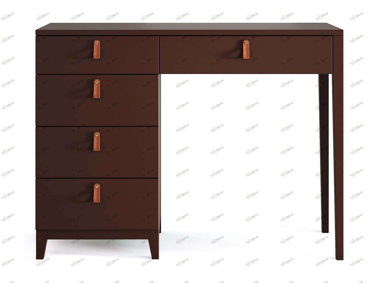 Туалетный столик с ящиками шоколад Jagger THE IDEA  210491 Коричневый 