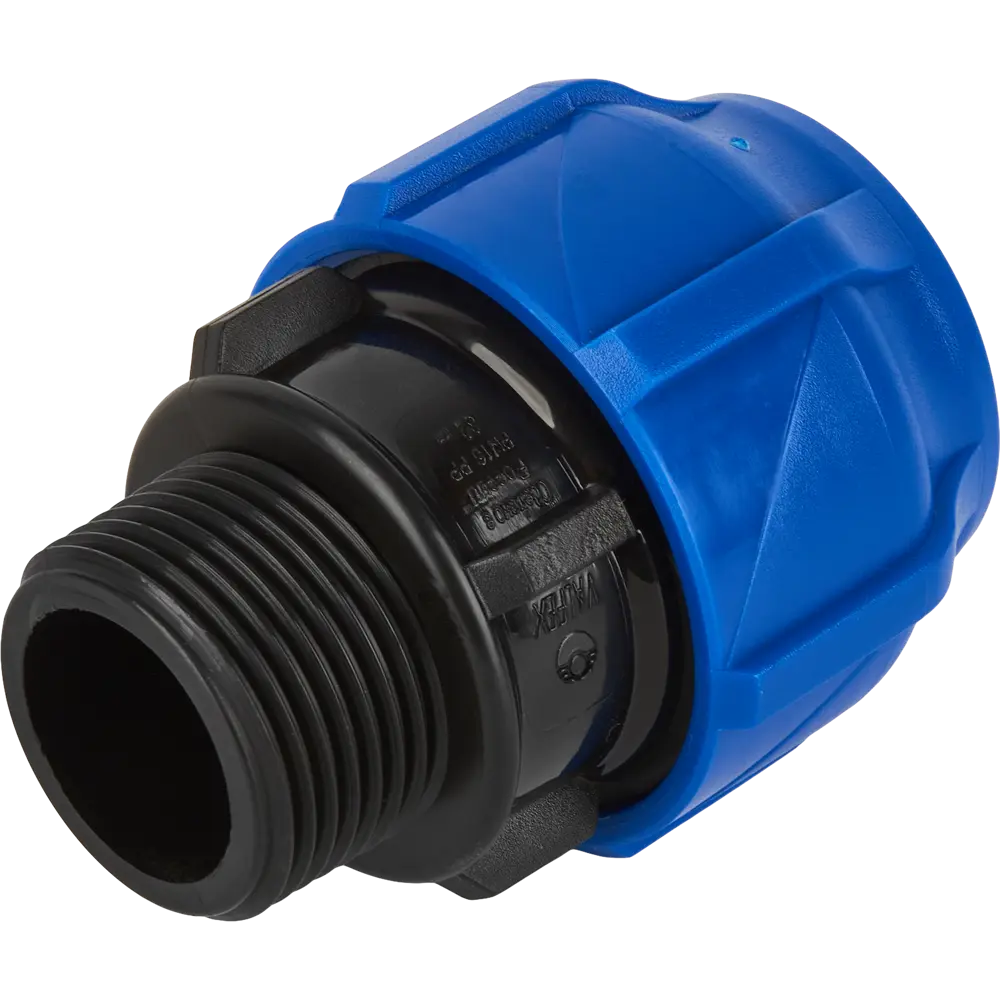 Муфта комбинированная ПНД Valfex 1"x32 мм НР 121001132100 89106758 STLM-2007018  - Вид №1