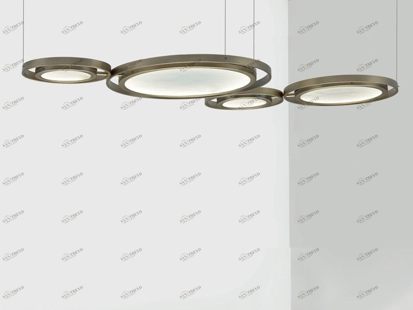 Euroluce Lampadari Светодиодная подвесная лампа из металла и стекла Girasole sun-id-1485793