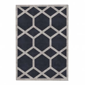 Ковер Ashton Steel 120x170 серый RUGBERRY ДИЗАЙНЕРСКИЕ, AHSTON 326040 Серый