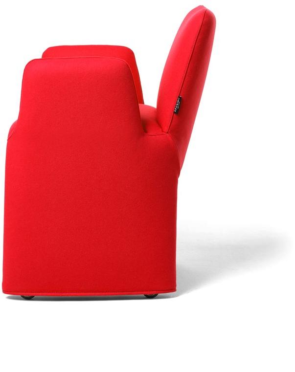 EPÒNIMO Кресло со съемным чехлом из ткани с подлокотниками Nova Ow001 - Вид №3