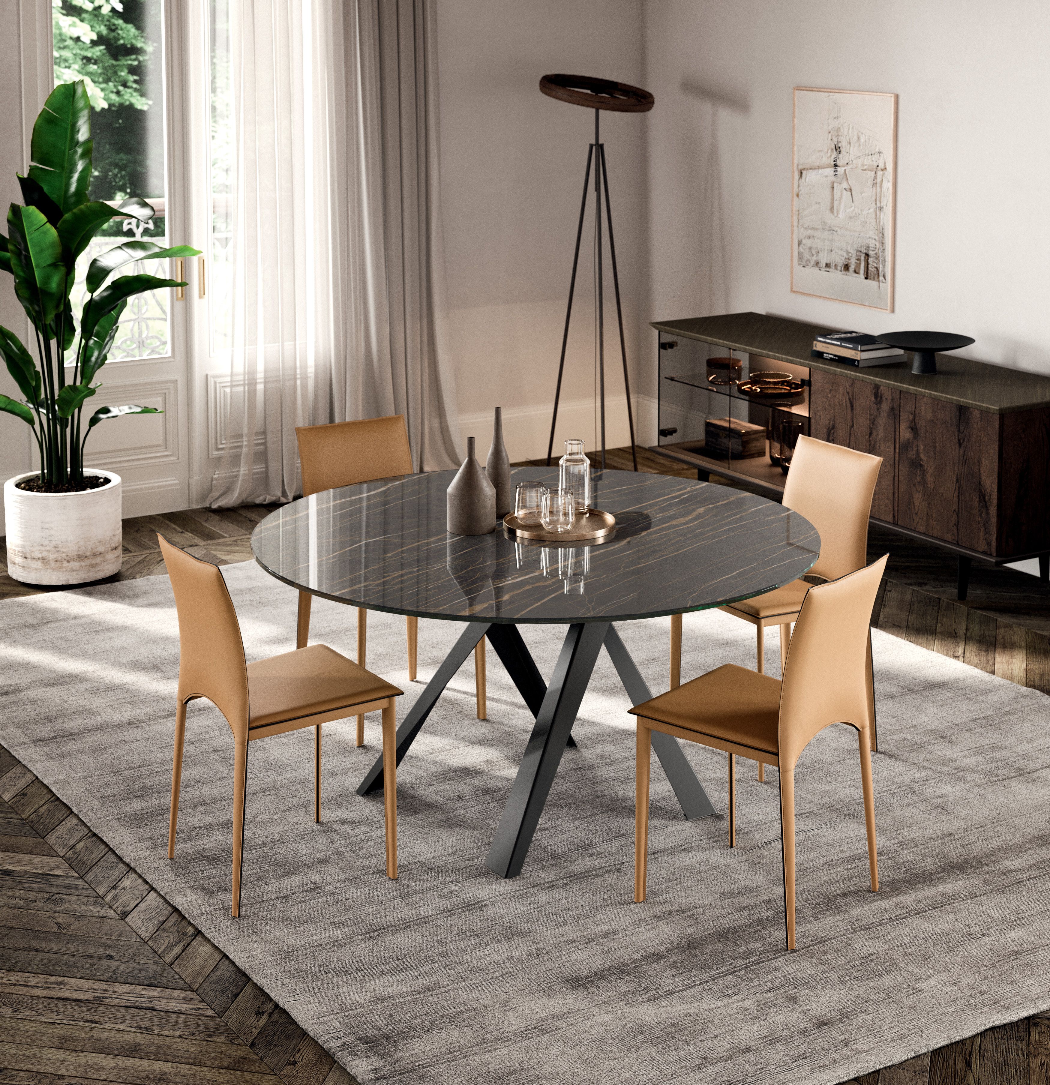 Круглый стол для гостиной Ozzio Italia EMISFERO FISSO ARCH-00024954 - Вид №1