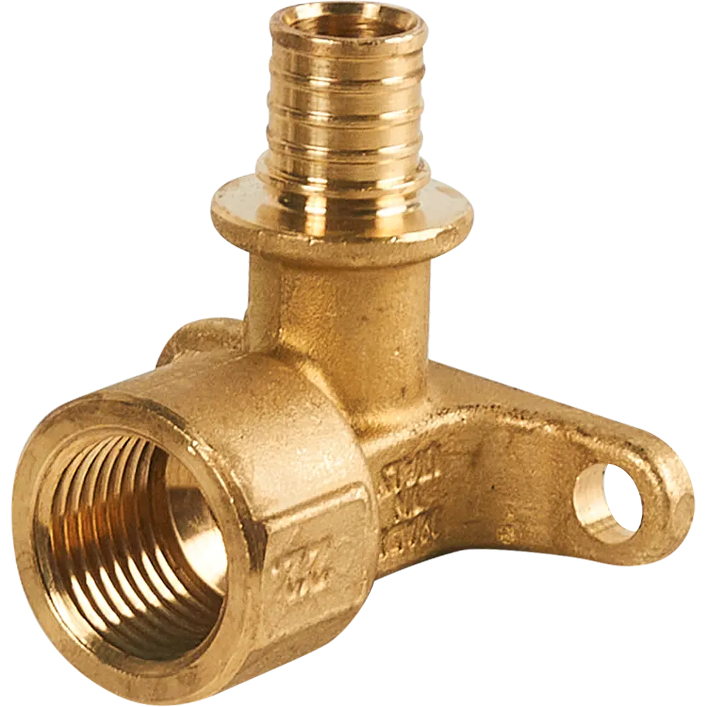 STOUT Угольник настенный латунный 1/2"x16 мм для систем водоснабжения 82197798