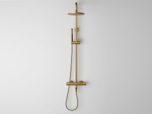 Термостатический смеситель для ванны с 3 отверстиями и ручным душем