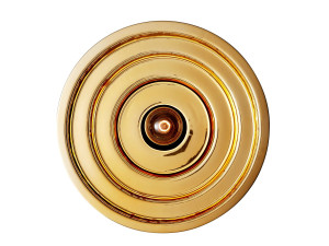 Аппликация ручной работы из термоформованного стекла