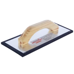 Терка с деревянной ручкой 280х140 мм, губка 8 мм