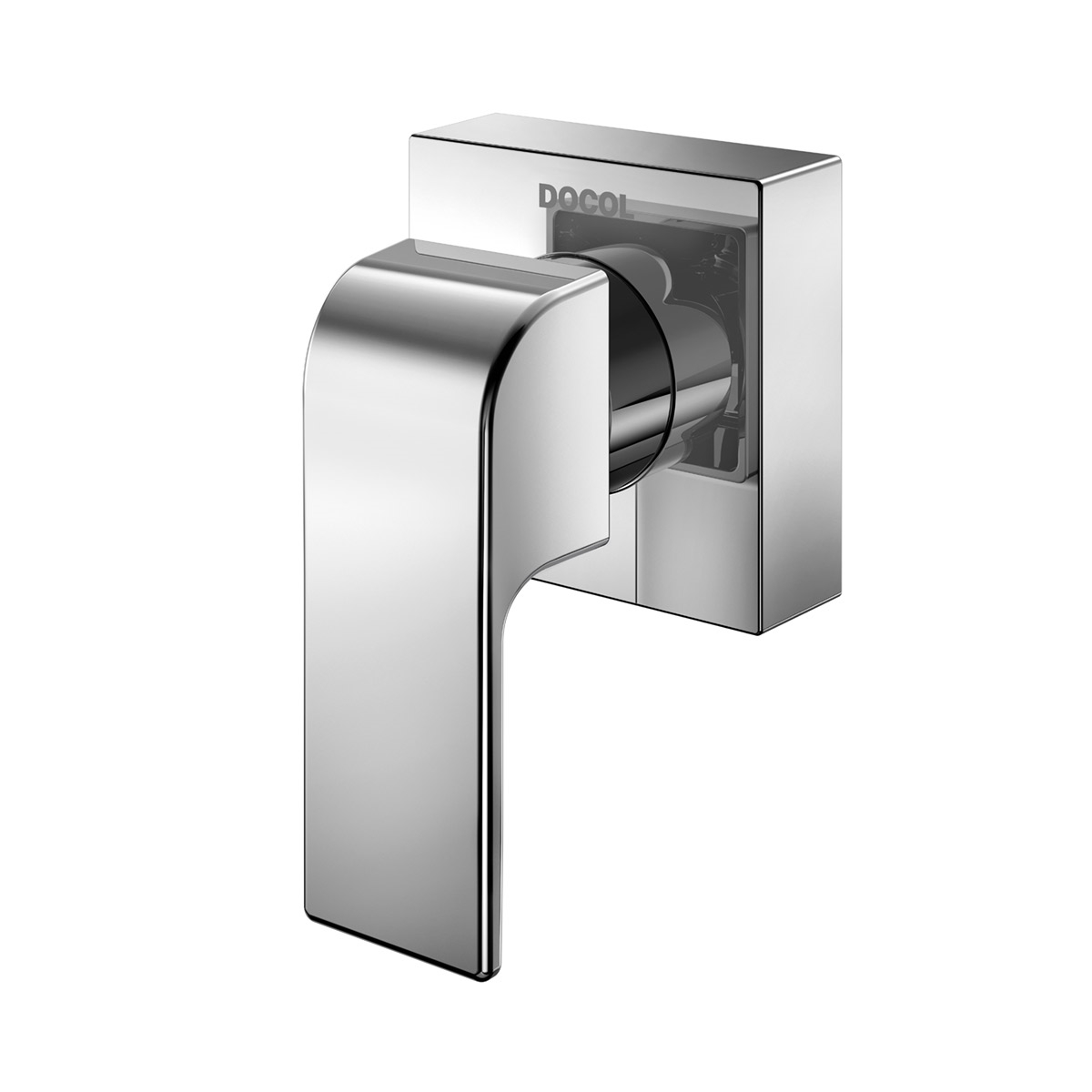 00885406 Отделка для 1/2", 3/4" и 1" Deca с базовым регистром матовый никель Docol VOUGAN 