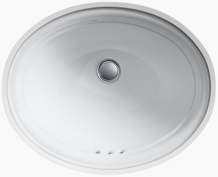 K-2350-G9 Накладная раковина под столешницу  прямоугольная Kohler  - Вид №2