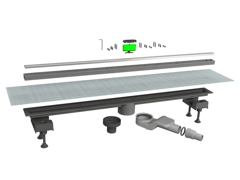 Слив для душа из нержавеющей стали Bonomini Canalissima ARCH-00138686