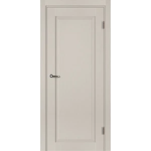 Комплект двери Пьемонт глухая 90x200 см HardFlex цвет платина светлая с добором 200 мм