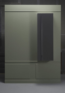 1590283 Edge High Cabinet Anthracite Gray Мягкое Закрытие Hafa  Антрацитовый