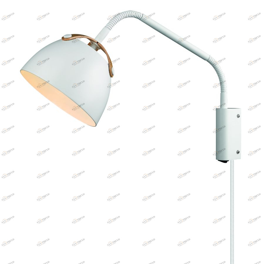 Светильник настенный Oslo, Ø16, белый/дуб Halo Design 734931