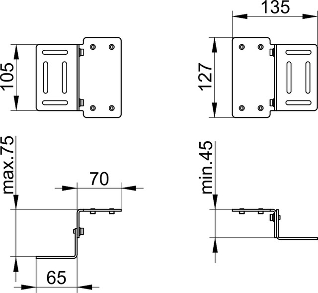 59571000001 Крепежный уголок KEUCO IXMO - Вид №2