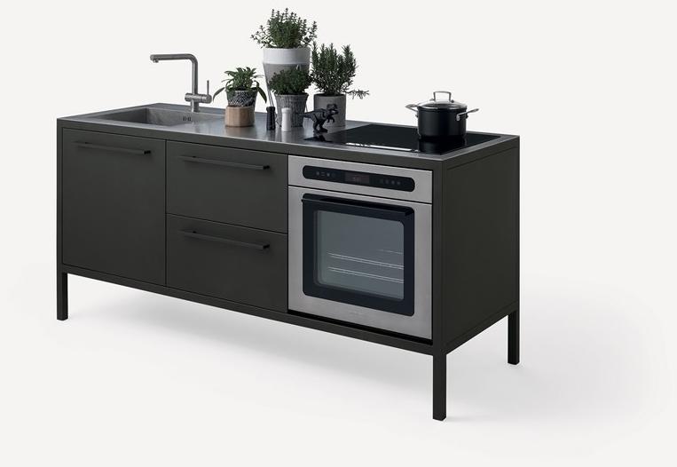 Fantin Металлическая мини-кухня для внутреннего и внешнего использования Frame sun-id-1458228 - Вид №1