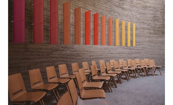 Акустическая панель из полиэфирного волокна Slalom Экоранж ARCH-00007637 - Вид №1