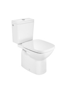 AZ42991000 КВАДРАТНЫЙ - Унитаз в сборе с вертикальным выпуском (включает чашу, боковой бачок и крышку Supralit®) ROCA Debba