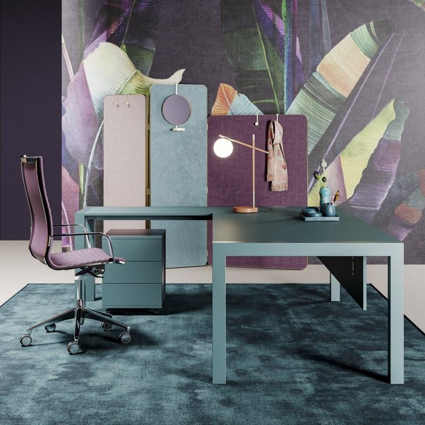 PROF Лакированный письменный стол для руководителей Extralight sun-id-1428220 - Вид №3